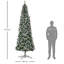 Arbre de Noël artificiel pré-éclairé enneigé-1804311898-1804311903