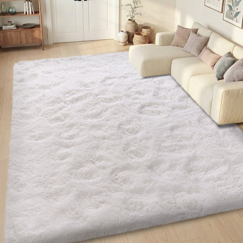 Rectangle 8' x 10', Cream White