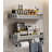 Wall Mounted Kitchen Storage Rack - No Drilling Required, Multi-Functional Spice Rack For Home Use-192340998