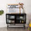 Buffet standard standard en acier avec tablettes réglables et poignées rabattables 9-87341308