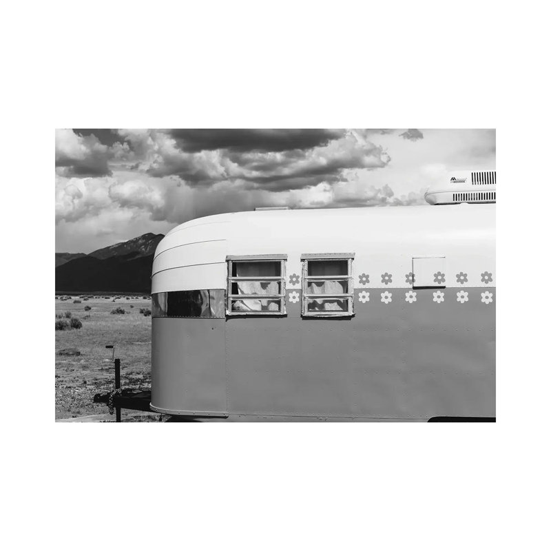 New Mexico Airstream IX by Bethany Young - Print on Canvas, Wrapped Canvas, 101.6cm H x 152.4cm W x 3.81cm D