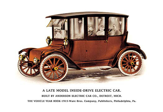 « a late model à l’intérieur de drive auto-drive », impression