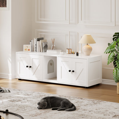Cat Litter Box Cabinet