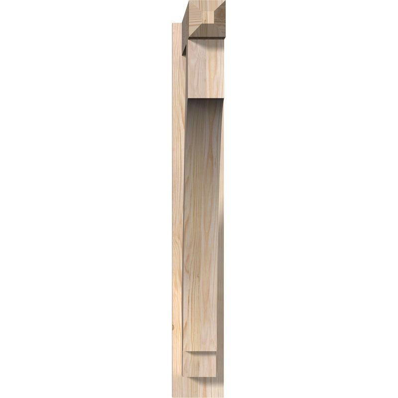 Persienne impériale, P 28 po x H 40 po, Sapin Douglas de 5 1/2 po (lisse)