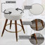 Tabouret MoMo Boucle