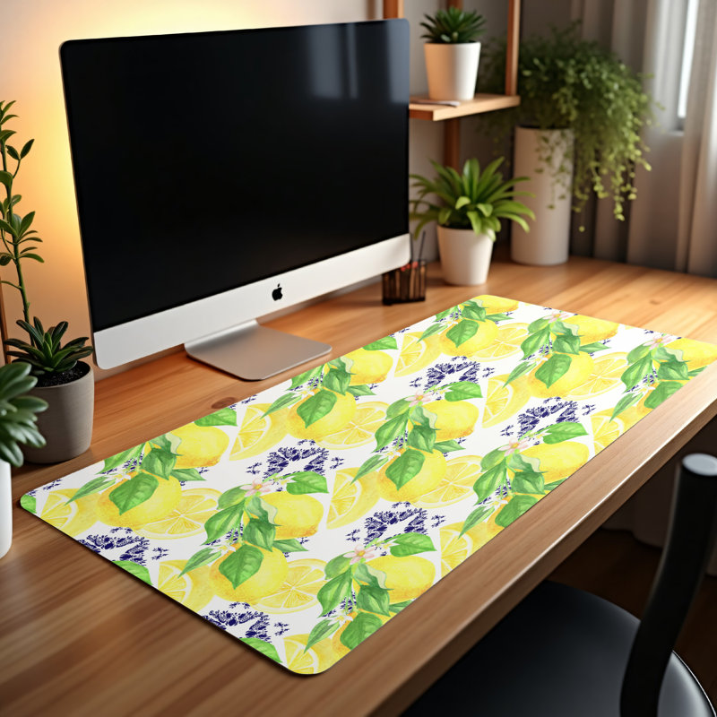 Polyester Desk Pad, 31.5x15.5