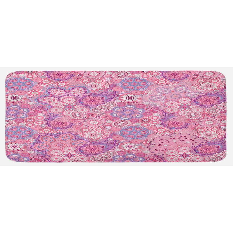 Eclectic Polyester Kitchen Mat