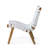 Outdoor Lounge Chair Set With Rope Weave And Curvaceous Design-1500266078