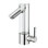 Uffizi Vessel Single Hole Bathroom Faucet with Glass Lever Handle