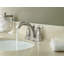 Robinet de salle de bain central avec ensemble de drain Moen Brantford-3864633