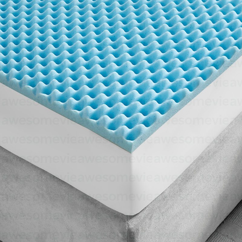 Surmatelas réversible hypoallergénique toutes saisons 1,5 po, Complète