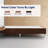 14-Inch Premium Kauly Material Wood Bed Frame, Comfortable Foundation with Acrylic Legs-88868861-88868857