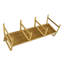 Canapé 3 places intérieur / extérieur 1 pièce en PP imperméable - ensemble de conversation pour patio facile à assembler-280757428