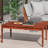 Outdoor Coffee Table With Rustic Wood, Shade, 36.44" Wide, 21.09" Deep, 15.39" Tall In Style, Wood Construction, Color, X 15.39", Streamlined Appearance