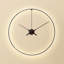 Ombra Aluminum Skeleton Wall Clock