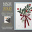 «Christmas Holiday Art DCCCLXI», reproduction d'art encadrée - bois massif-895322078-895322053