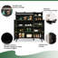 Abhir 120cm Sideboard