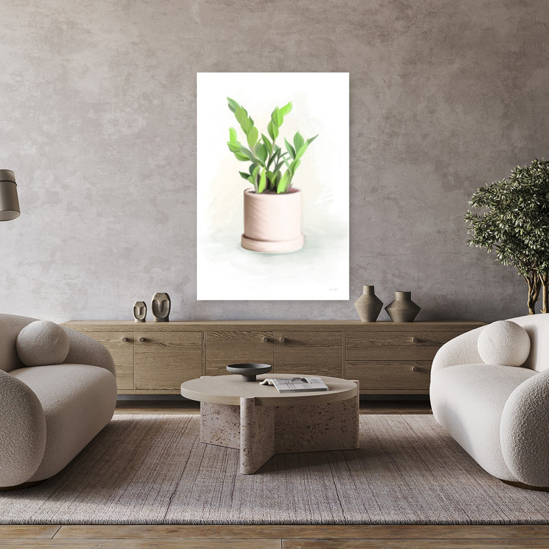 «Everyday Plants III», art végétal contemporain, H 48 po x l 32 po