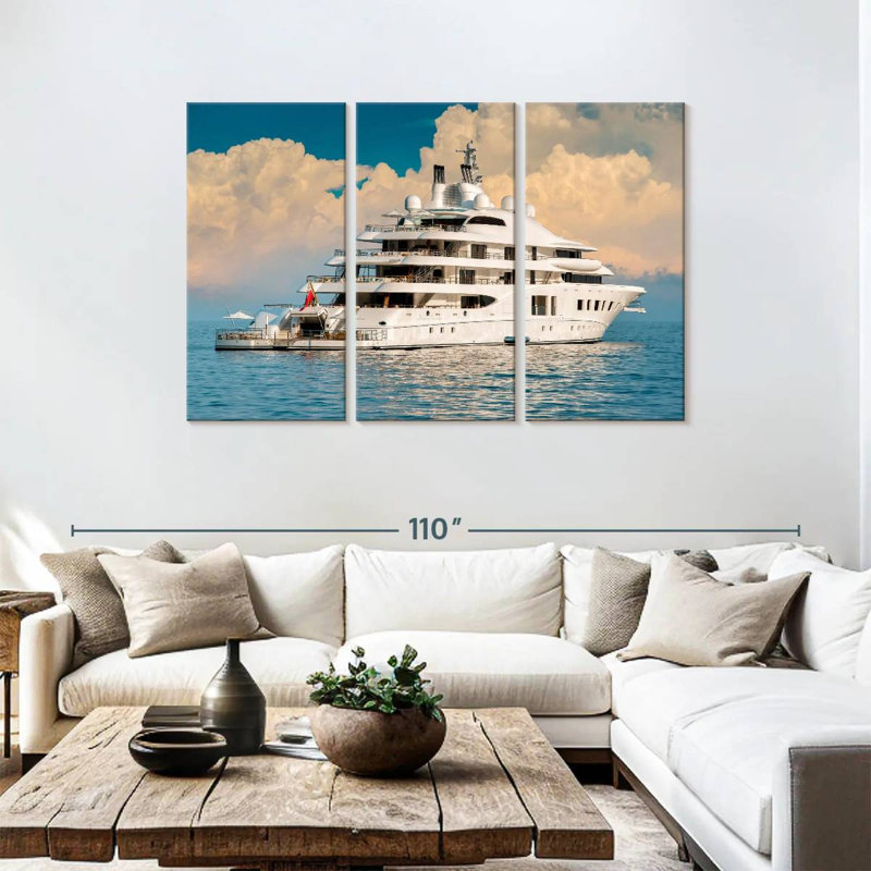 Mehar Megayacht, H 48 po x l 74 po