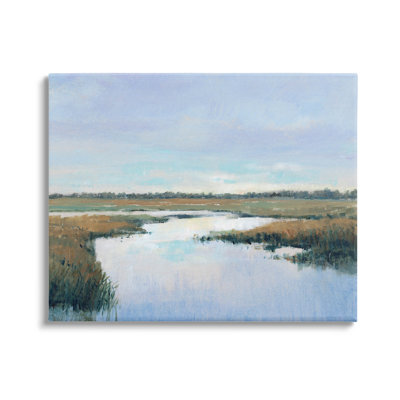 Art mural sur toile, "Paysage de rivière", par Tim Otoole