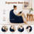 Oversized Corduroy Bean Bag Chair for Adults with Arms-1357547292