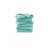 6-Piece 100% Cotton Quick Dry Diagonal Ribbed 6Pcs Washcloths Set, Turquoise