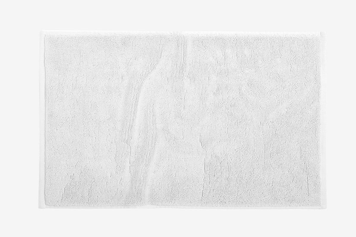 Cloud Loom Organic Cotton Bath Mat, 32" L x 19" W, Alpine White