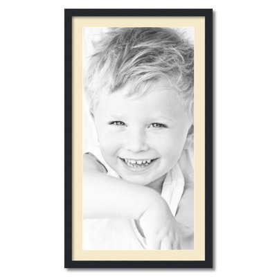 Wood Picture Frame with Mat