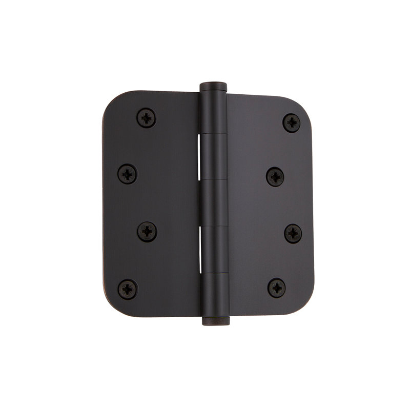 4'' x 4'' Brass Butt Bearing Hinge, Timeless Bronze