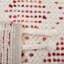 Bolog Hand Loomed Wool/Cotton Geometric Rug in Red/Ivory-1702798596