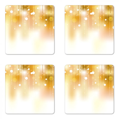 Square 4 Piece Coaster Set