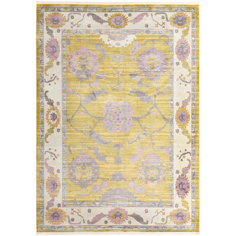 Ikat Indoor Rug, Rectangle 9' x 12'