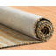 Tapis brun tissé à la main 8 pi x 10 pi Dhurrie