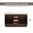 Adria Freestanding Single Bathroom Vanity with Engineered Stone Top-19491043