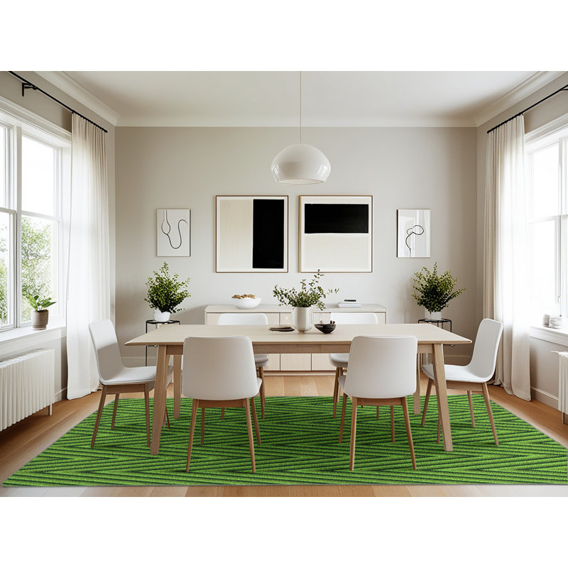 Washable Indoor Rug, Rectangle 7' x 10'