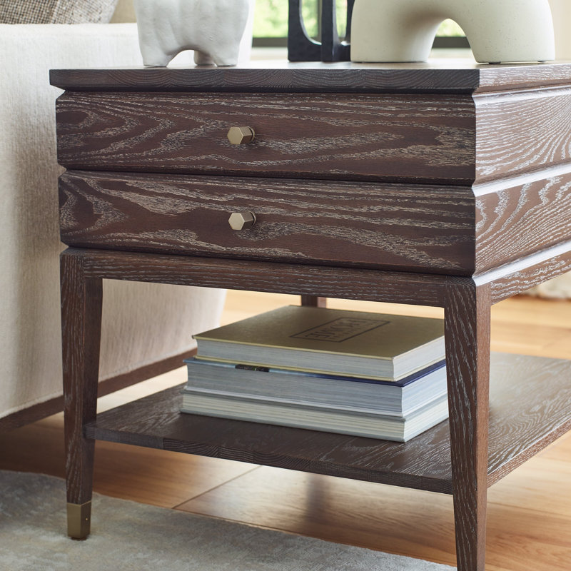 Maidstone Solid Wood End Table, Pier