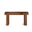 Console rectangulaire en bois manufacturé brun-1703014259