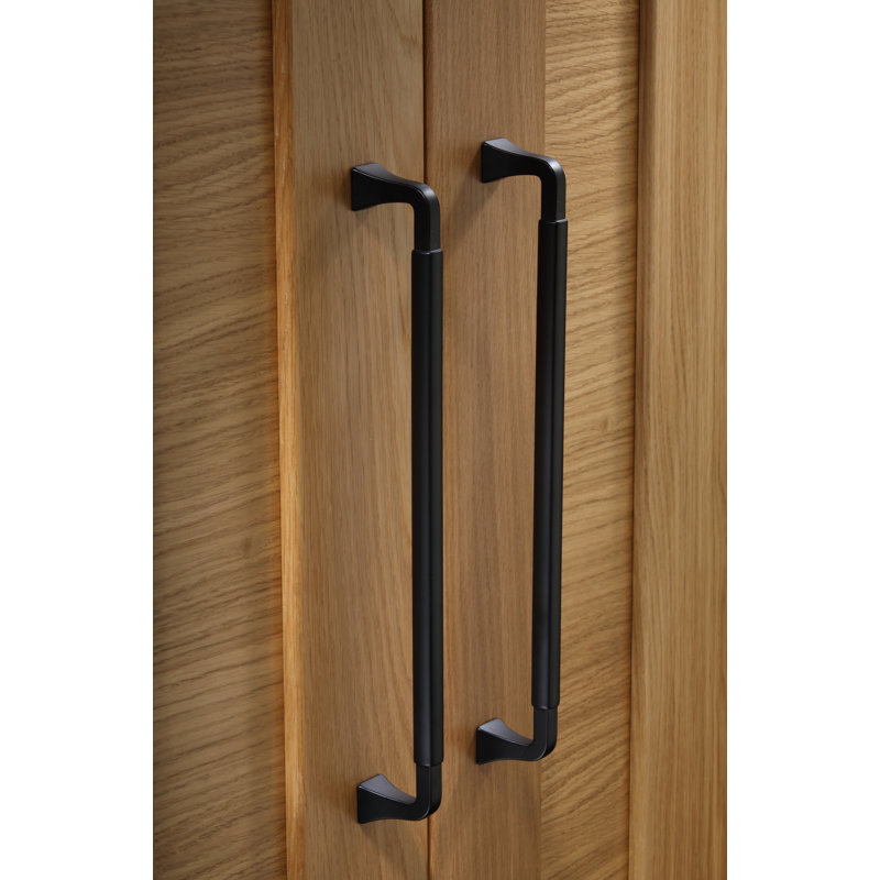 Poignée d'armoire Franklin, Noir, 5 1/16″