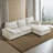 Modern L-shaped Sectional Sofa With Two Pillows-87467727