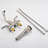Centerset 2-handle Bathroom Faucet with Drain Assembly-91695204
