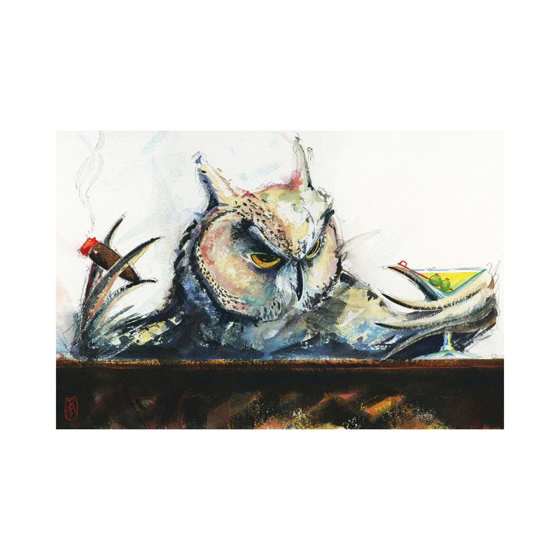 Who by Barton DeGraaf - Wrapped Canvas Painting, 66.04 cm H x 45.72 cm W x 1.91 cm D