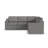 Sky 5PC Sectional Smoke Slope Arm