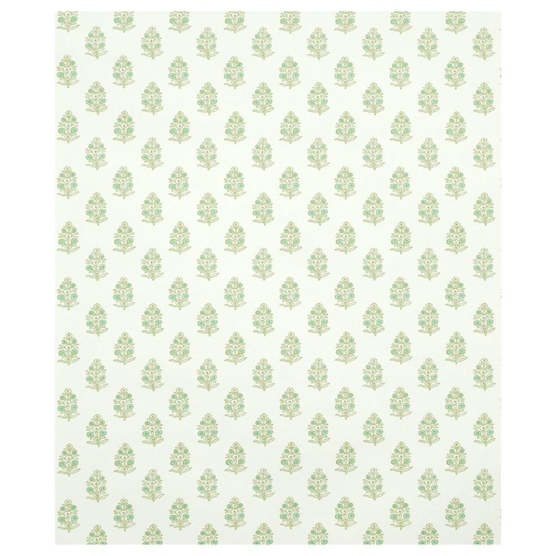 Papier peint Aditi, Vert