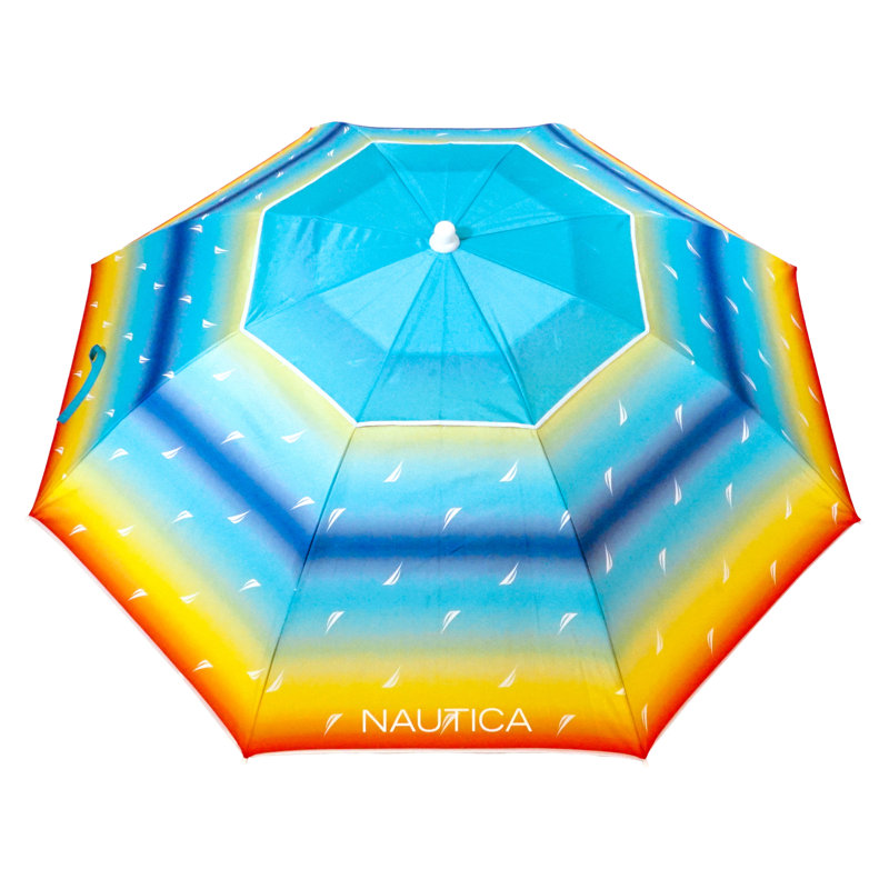 Parasol de plage 7', Rainbow J Class