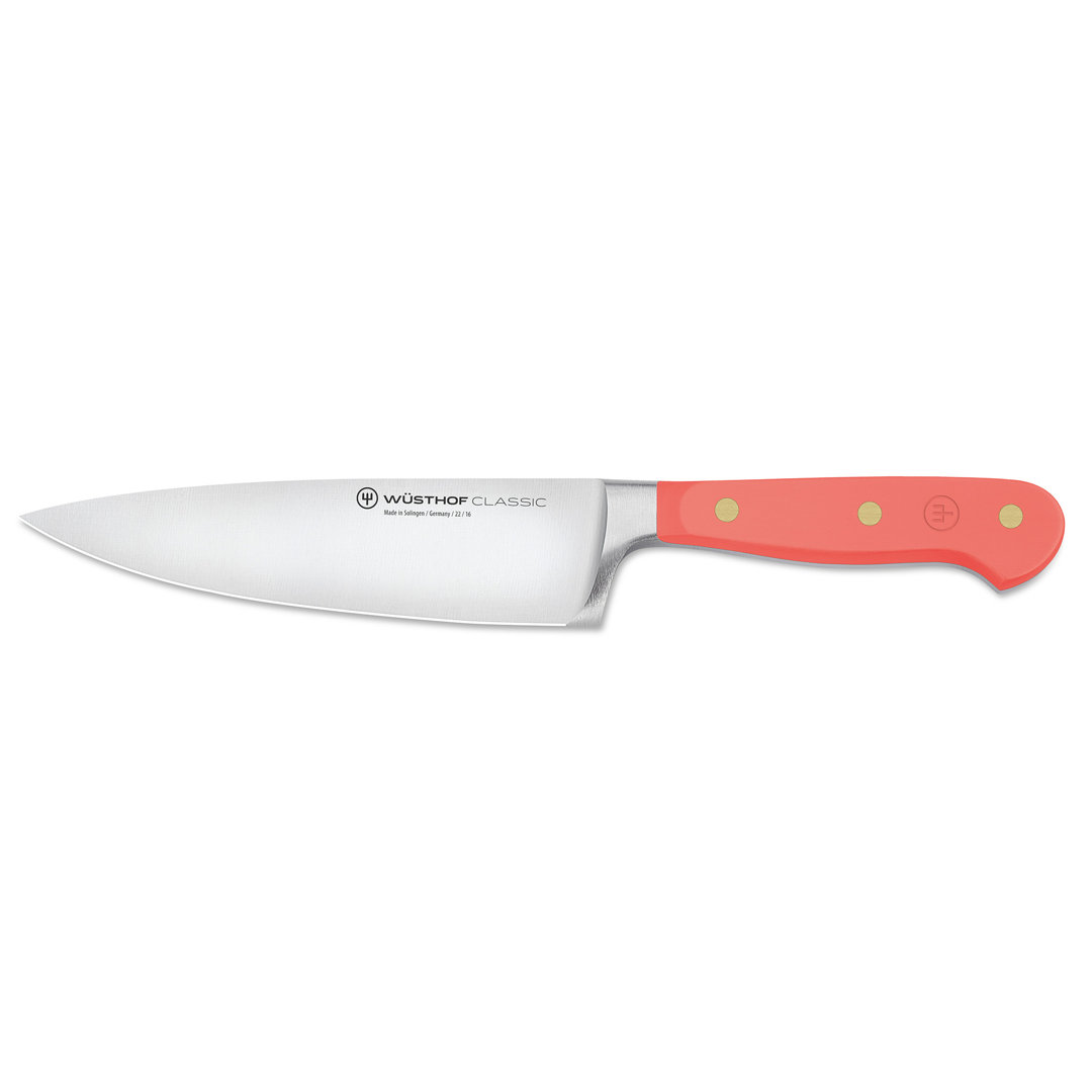 WÜSTHOF German Classic Color Coral Peach 6" Chef's Knife WÜSTHOF