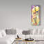 Art mural sur toile tendue - "Tall Blondes" par Annelein Beukenkamp pour décoration de salon, de chambre à coucher ou de bureau - 20 x 47-30397246