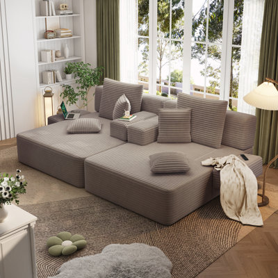 Ensemble de chaise longue surdimensionnée 2 pièces