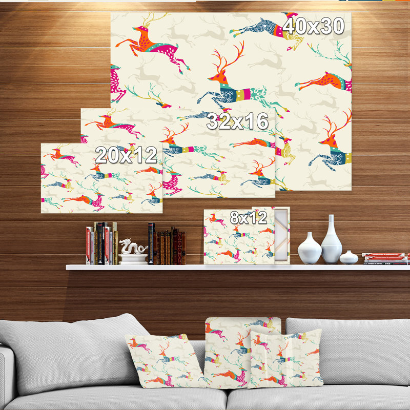 « patterned gambades christmas rennes », impression, H 20 po x l 20 po x P 1 po, H 36 po x l 46 po x P 1,5 po