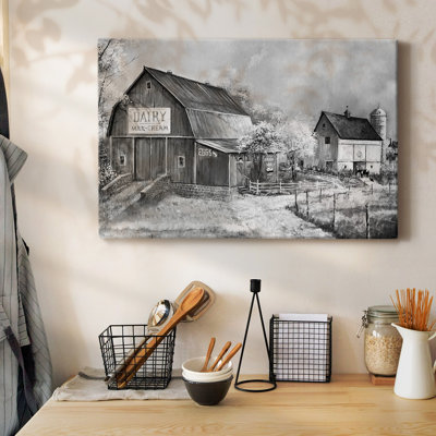 Day At The Farm-Gallery Wrapped Canvas