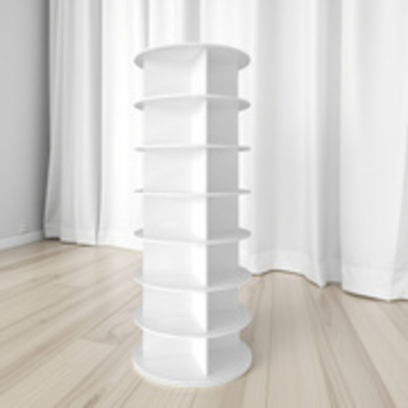 7-tier Rotating Shoe Rack  360° Rotation, Multi-layer Storage, Space-saving, Sturdy, Ideal For Shoe & Accessory Organization